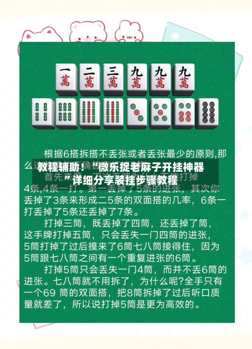 教程辅助！“微乐捉老麻子开挂神器”详细分享装挂步骤教程-第2张图片