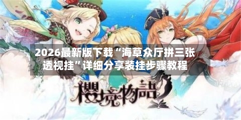 2026最新版下载“海草众厅拼三张透视挂”详细分享装挂步骤教程-第3张图片