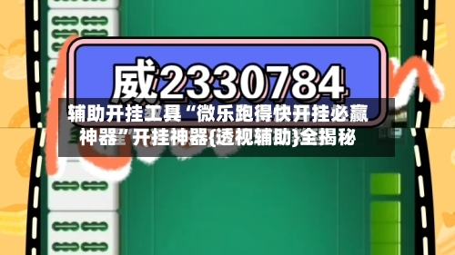 辅助开挂工具“微乐跑得快开挂必赢神器	”开挂神器{透视辅助}全揭秘-第2张图片
