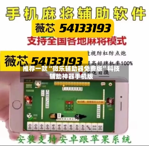 推荐一款“微乐辅助器免费版”科技辅助神器手机版-第3张图片