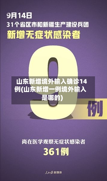 山东新增境外输入确诊14例(山东新增一例境外输入是哪的)-第2张图片
