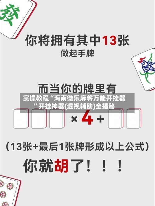 实操教程“海南微乐麻将万能开挂器”开挂神器{透视辅助}全揭秘-第2张图片