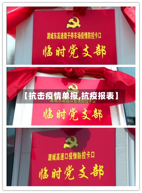 【抗击疫情单报,抗疫报表】