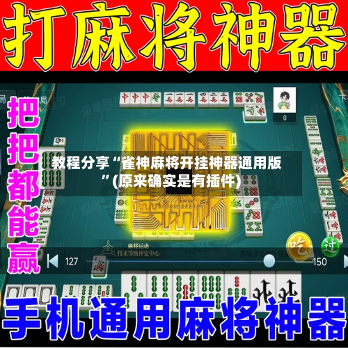 教程分享“雀神麻将开挂神器通用版”(原来确实是有插件)-第3张图片