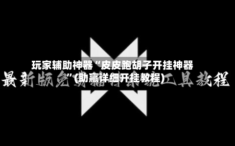 玩家辅助神器“皮皮跑胡子开挂神器”(助赢详细开挂教程)-第2张图片