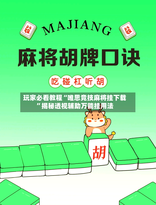 玩家必看教程“唯思竞技麻将挂下载”揭秘透视辅助万能挂用法-第2张图片