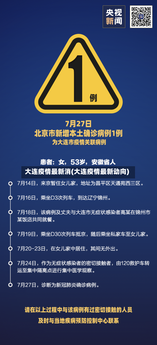 大连疫情最新消(大连疫情最新动向)