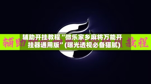 辅助开挂教程“微乐家乡麻将万能开挂器通用版”(曝光透视必备猫腻)-第3张图片
