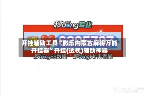 开挂辅助工具“微乐内蒙古麻将万能开挂器	”开挂(透视)辅助神器-第3张图片