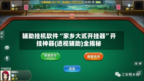 辅助挂机软件“家乡大贰开挂器	”开挂神器{透视辅助}全揭秘-第2张图片