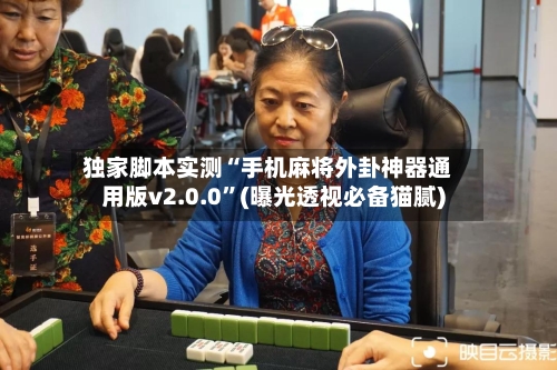 独家脚本实测“手机麻将外卦神器通用版v2.0.0”(曝光透视必备猫腻)-第3张图片