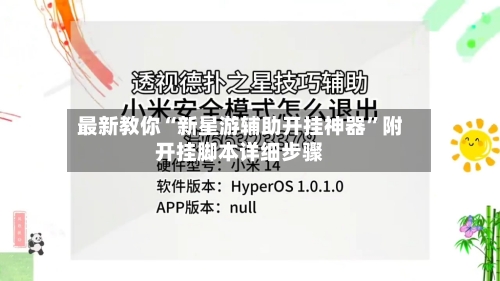 最新教你“新星游辅助开挂神器	”附开挂脚本详细步骤-第2张图片