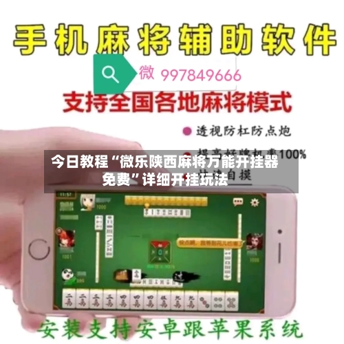 今日教程“微乐陕西麻将万能开挂器免费”详细开挂玩法-第3张图片