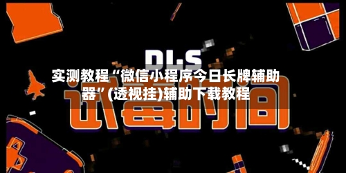 实测教程“微信小程序今日长牌辅助器”(透视挂)辅助下载教程-第3张图片