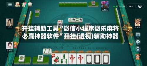 开挂辅助工具“微信小程序微乐麻将必赢神器软件	”开挂(透视)辅助神器-第2张图片