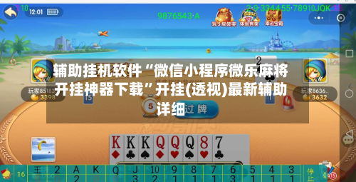 辅助挂机软件“微信小程序微乐麻将开挂神器下载”开挂(透视)最新辅助详细-第3张图片