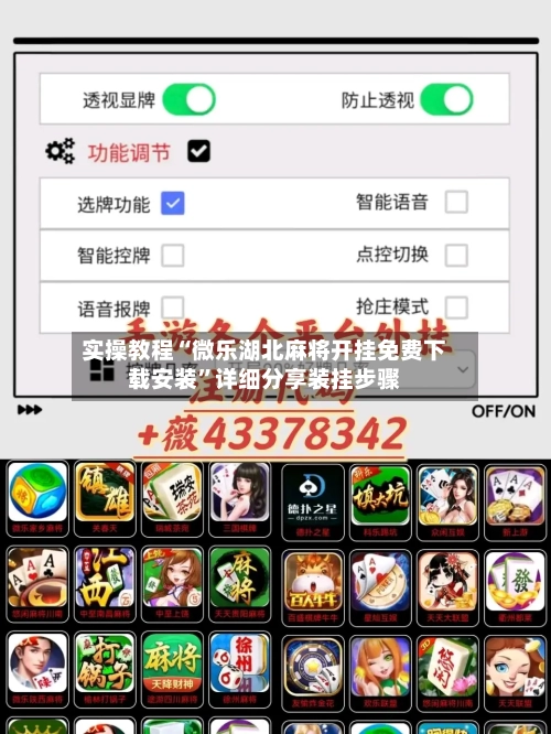 实操教程“微乐湖北麻将开挂免费下载安装”详细分享装挂步骤-第2张图片