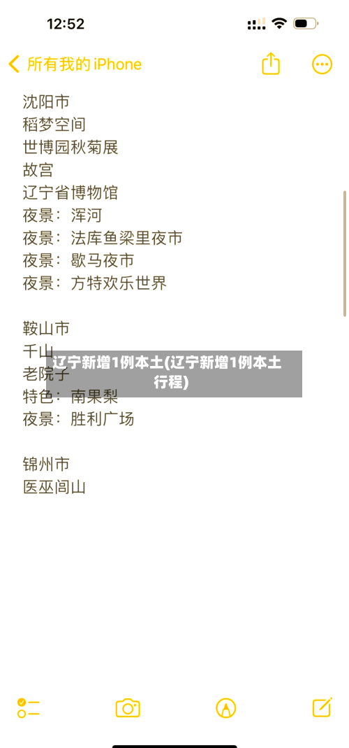 辽宁新增1例本土(辽宁新增1例本土行程)-第3张图片