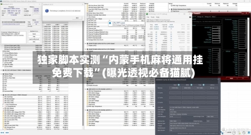 独家脚本实测“内蒙手机麻将通用挂免费下载”(曝光透视必备猫腻)-第2张图片
