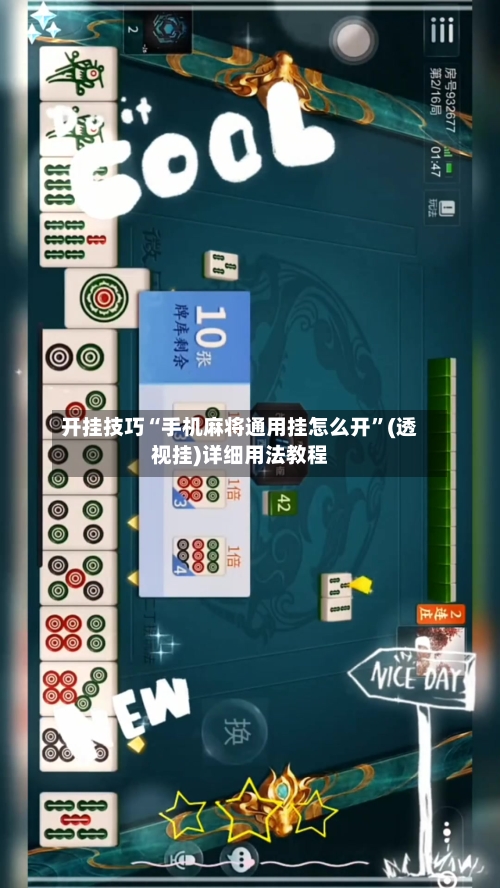 开挂技巧“手机麻将通用挂怎么开”(透视挂)详细用法教程-第2张图片