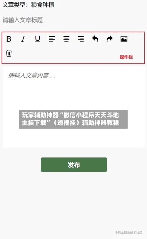 玩家辅助神器“微信小程序天天斗地主挂下载”（透视挂）辅助神器教程-第3张图片
