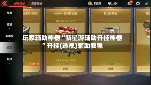 玩家辅助神器“新星游辅助开挂神器	”开挂(透视)辅助教程-第3张图片