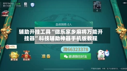 辅助开挂工具“微乐家乡麻将万能开挂器”科技辅助神器手机版教程-第3张图片
