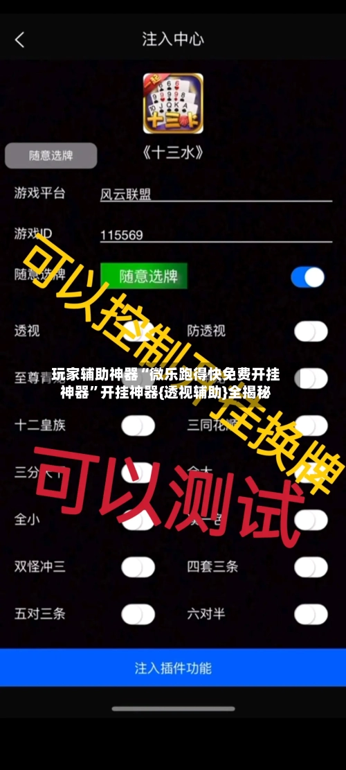 玩家辅助神器“微乐跑得快免费开挂神器	”开挂神器{透视辅助}全揭秘-第2张图片