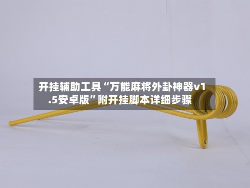 开挂辅助工具“万能麻将外卦神器v1.5安卓版”附开挂脚本详细步骤-第2张图片