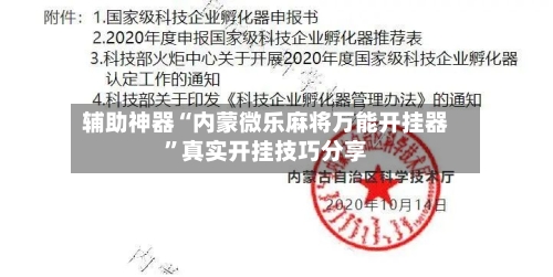 辅助神器“内蒙微乐麻将万能开挂器”真实开挂技巧分享-第3张图片