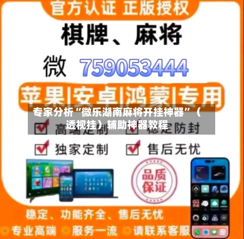 专家分析“微乐湖南麻将开挂神器	”（透视挂）辅助神器教程-第2张图片