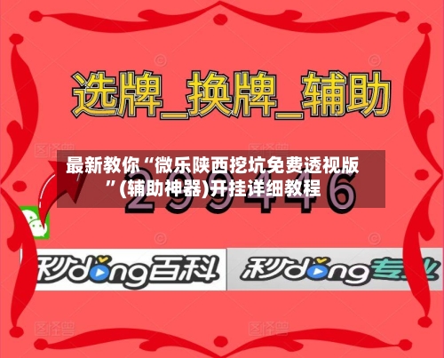 最新教你“微乐陕西挖坑免费透视版”(辅助神器)开挂详细教程-第3张图片