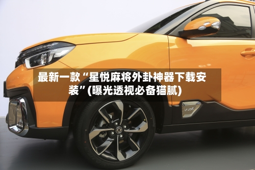 最新一款“星悦麻将外卦神器下载安装”(曝光透视必备猫腻)