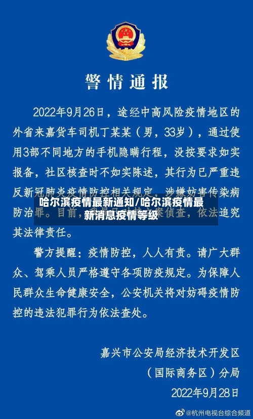 哈尔滨疫情最新通知/哈尔滨疫情最新消息疫情等级-第3张图片