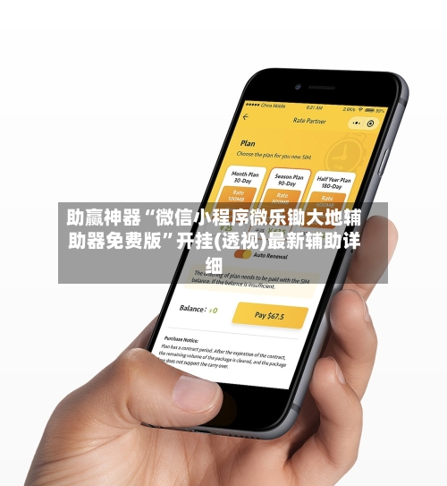 助赢神器“微信小程序微乐锄大地辅助器免费版”开挂(透视)最新辅助详细-第3张图片