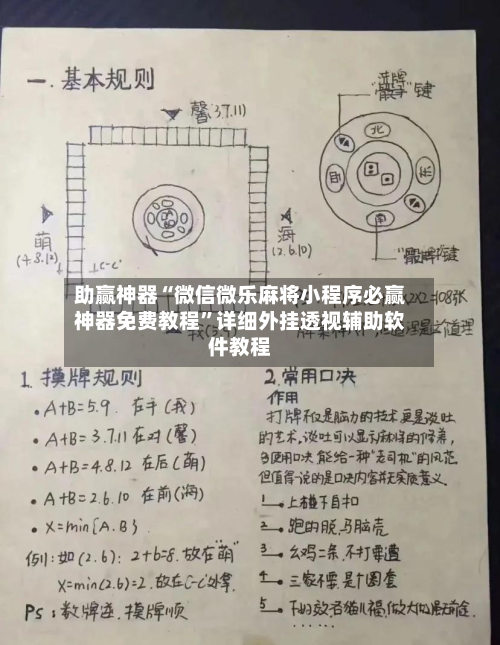 助赢神器“微信微乐麻将小程序必赢神器免费教程	”详细外挂透视辅助软件教程-第3张图片