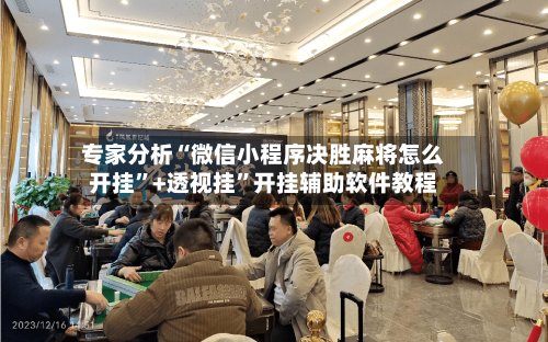 专家分析“微信小程序决胜麻将怎么开挂”+透视挂	”开挂辅助软件教程-第2张图片