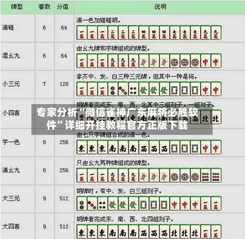 专家分析“微信雀神广东麻将必胜软件”详细开挂教程官方正版下载-第2张图片