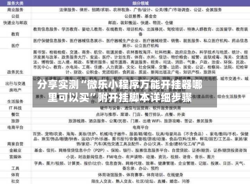 分享实测“微乐小程序万能开挂器哪里可以买”附开挂脚本详细步骤-第3张图片