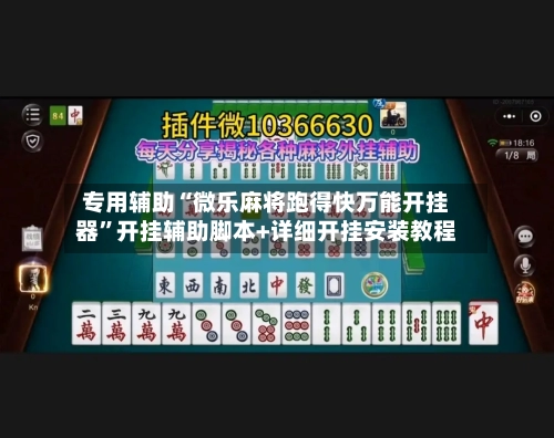 专用辅助“微乐麻将跑得快万能开挂器”开挂辅助脚本+详细开挂安装教程-第3张图片