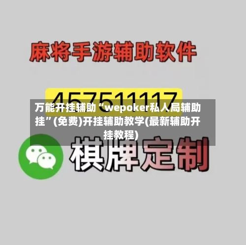 万能开挂辅助“wepoker私人局辅助挂	”(免费)开挂辅助教学(最新辅助开挂教程)-第3张图片