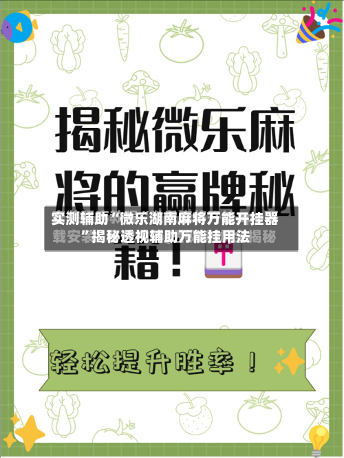 实测辅助“微乐湖南麻将万能开挂器”揭秘透视辅助万能挂用法-第3张图片