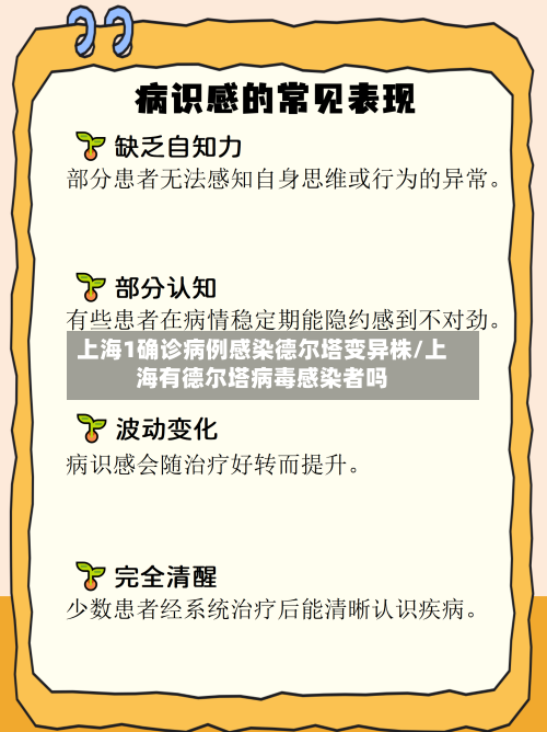 上海1确诊病例感染德尔塔变异株/上海有德尔塔病毒感染者吗