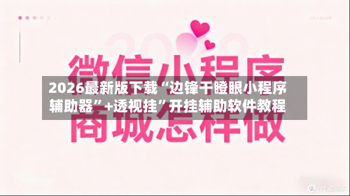 2026最新版下载“边锋干瞪眼小程序辅助器”+透视挂”开挂辅助软件教程-第3张图片