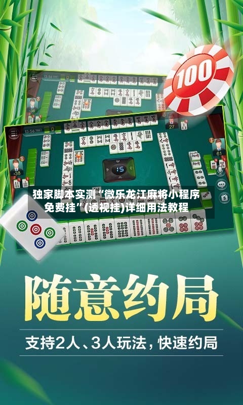 独家脚本实测“微乐龙江麻将小程序免费挂”(透视挂)详细用法教程-第2张图片