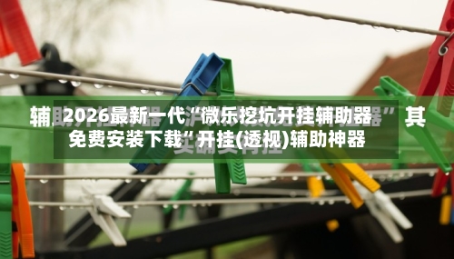 2026最新一代“微乐挖坑开挂辅助器免费安装下载”开挂(透视)辅助神器-第3张图片